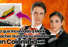 Lo que incomodó a Mark Tacher durante su estadía en Colombia mientras grababa La Hija del Mariachi